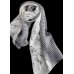 Photo1: Cool Monotoon / Platinum grey (Crepe de Chine) (1)